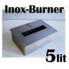 BRUCIATORE 5,0 lit FDB27 professionale acciaio inox per biocamino