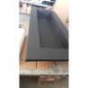 mod Primo Nero 150x60x18 cm bio difettoso- camino stufa